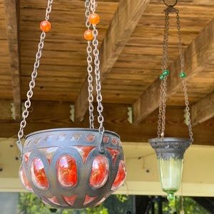 ONE RED Moroccan Bronzed Riad Lantern